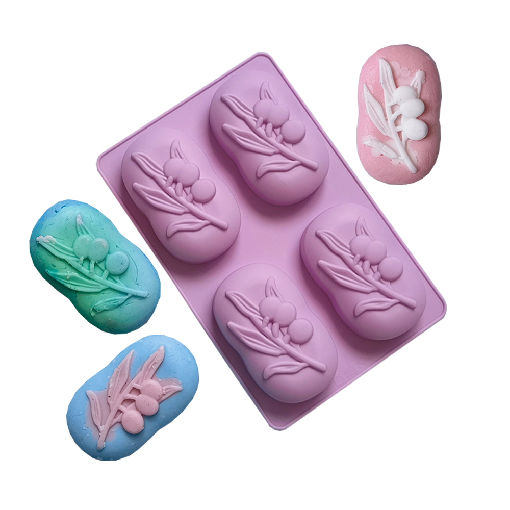 4 Cavities Oval Olive Tree Sil - огляд і ціна Soap Making Diy Kit
