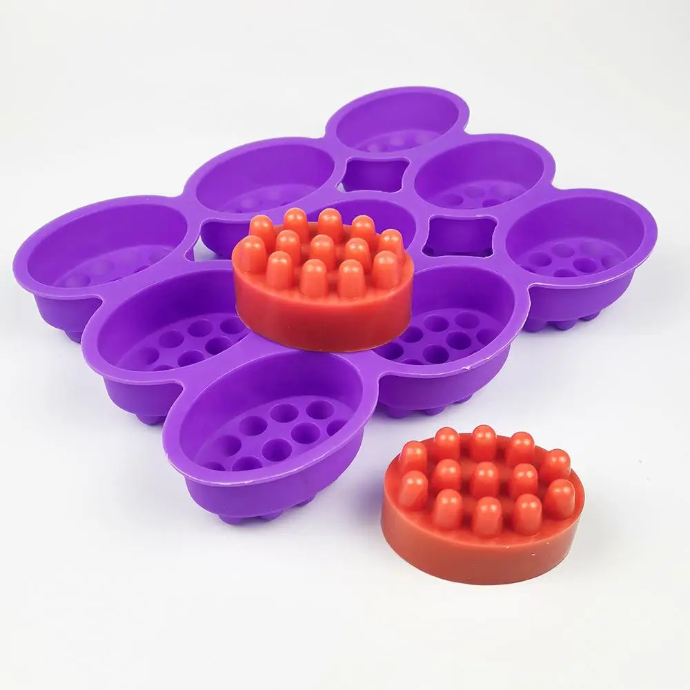 2 Hole Silicone Soap Mold Oval - огляд і ціна Soap Making Kit For Beginners