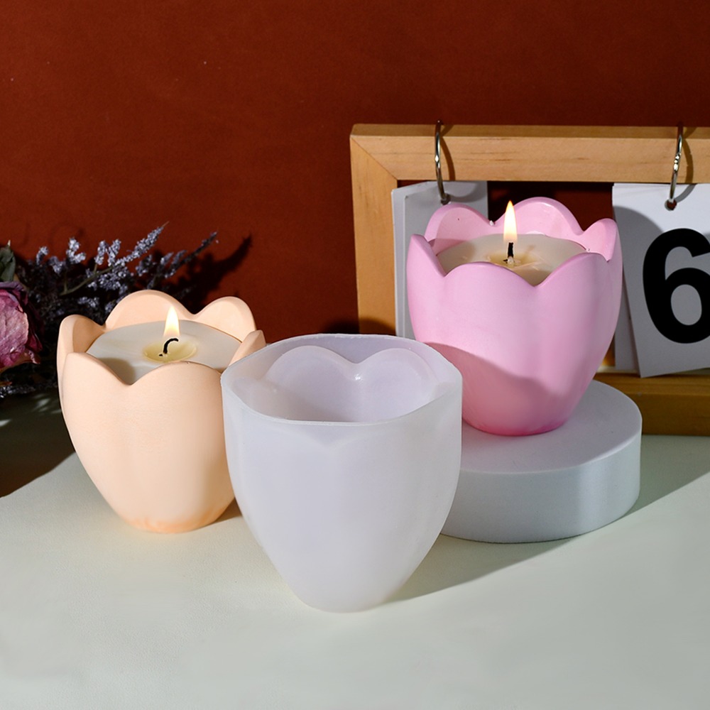 Tulip Candle Holder Silicone M - огляд і ціна Soap Making Gifts