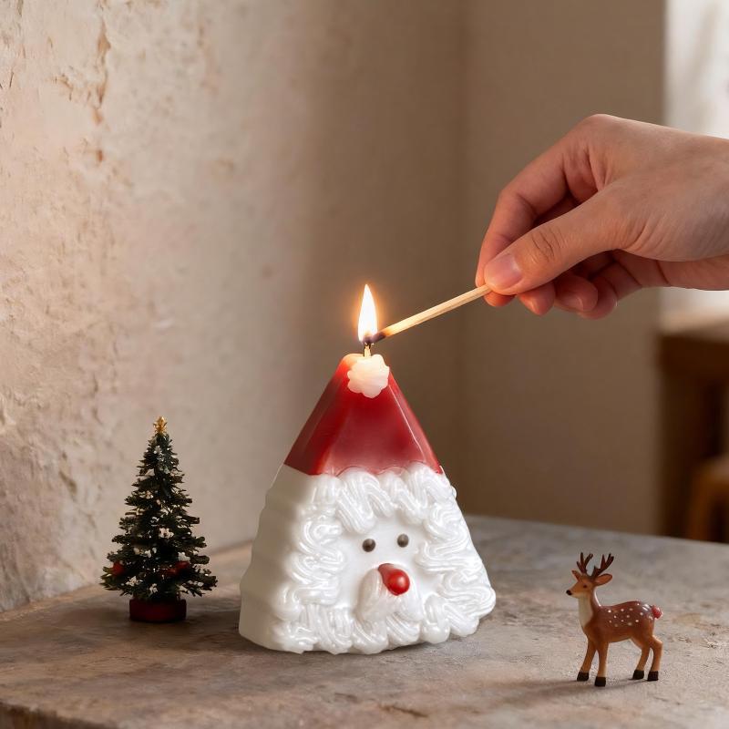 Santa Claus Silicone Candle Mo - огляд і ціна Soap Making Ins