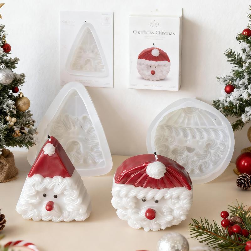 Santa Claus Silicone Candle Mo - огляд і ціна Soap Making Ins
