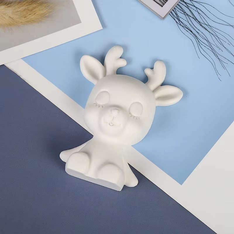 1-10PCS Christmas Reindeer Sil - огляд і ціна Soap Making Diy Kit