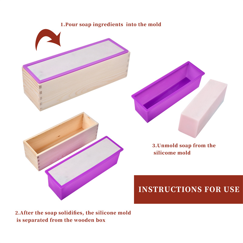 Rectangular Silicone Soap Loaf - огляд і ціна Soap Making Kit For Beginners